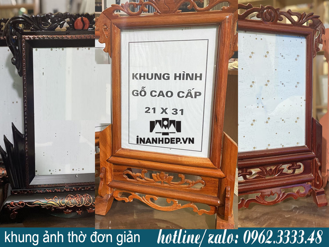khung ảnh thờ đơn giản