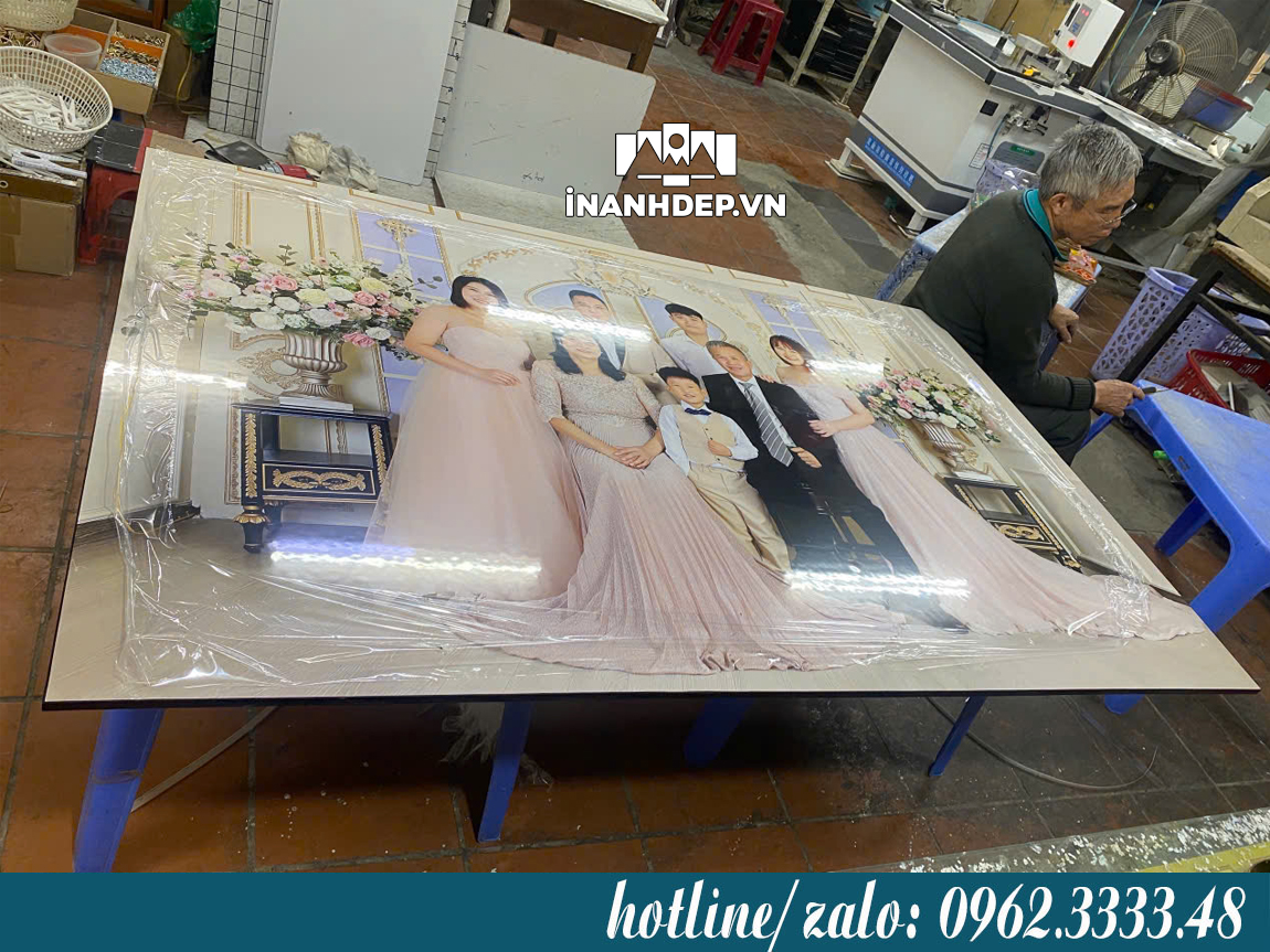 in ảnh gia đình khổ lớn đẹp