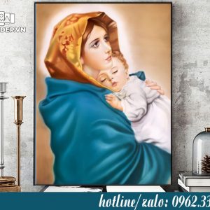 tranh đức mẹ
