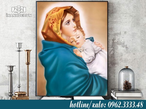 tranh đức mẹ
