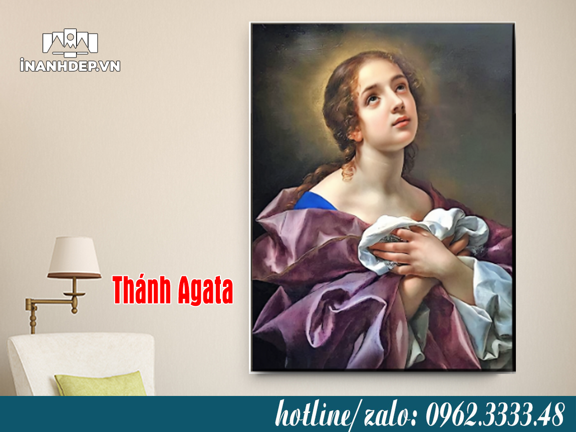 tranh công giáo các thánh nữ