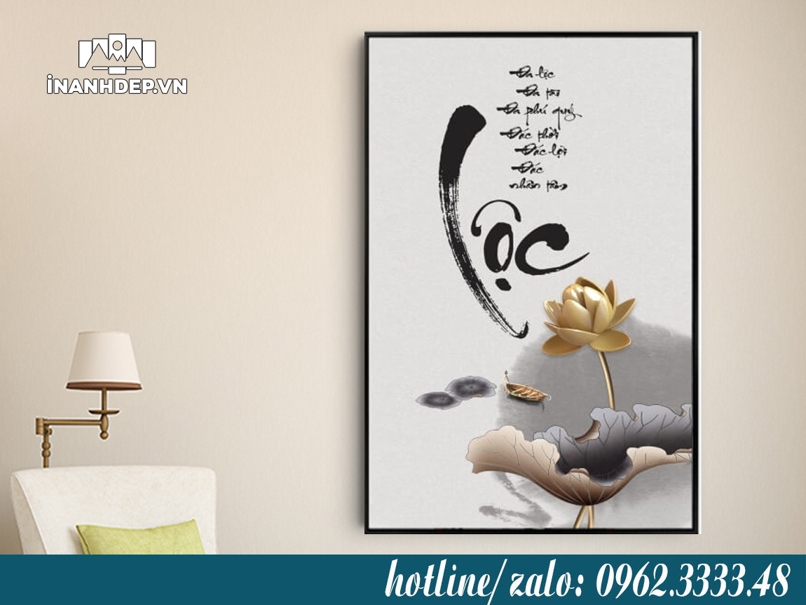 tranh thư pháp đẹp